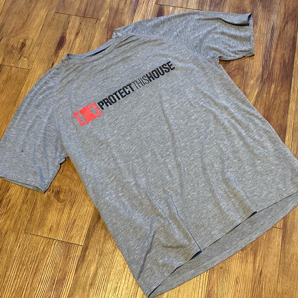 Under Armour Protect this House T-Shirt - Size Medium